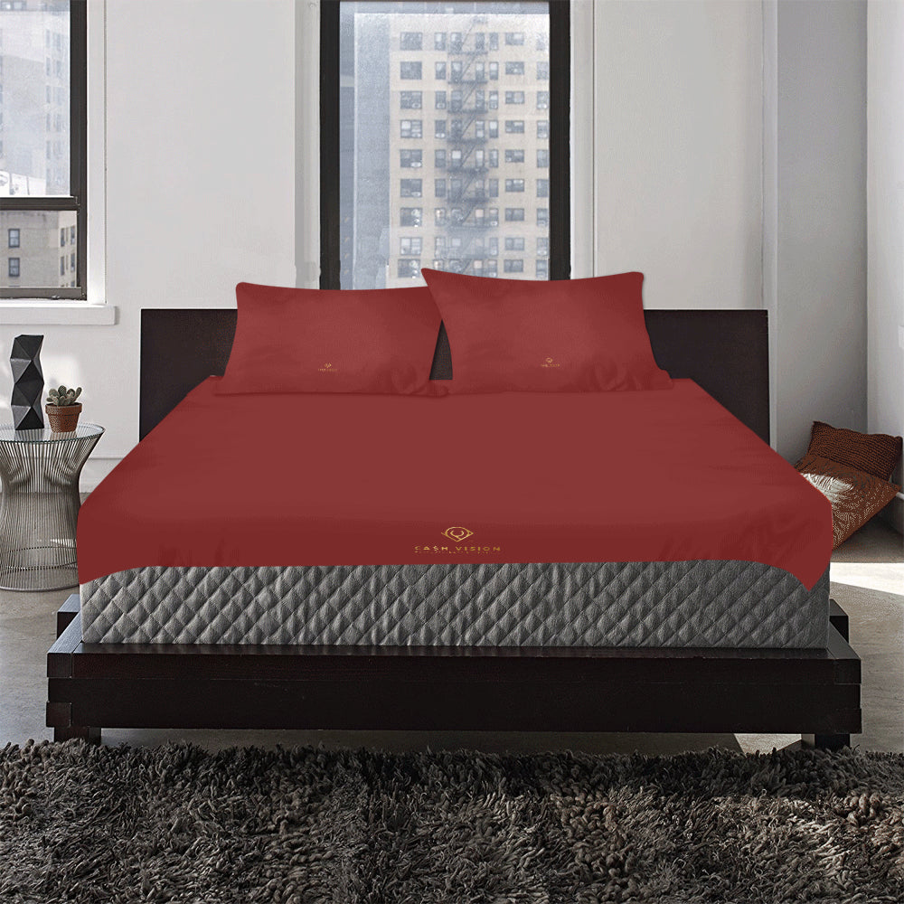 Cash Vision Bed Set - Brown