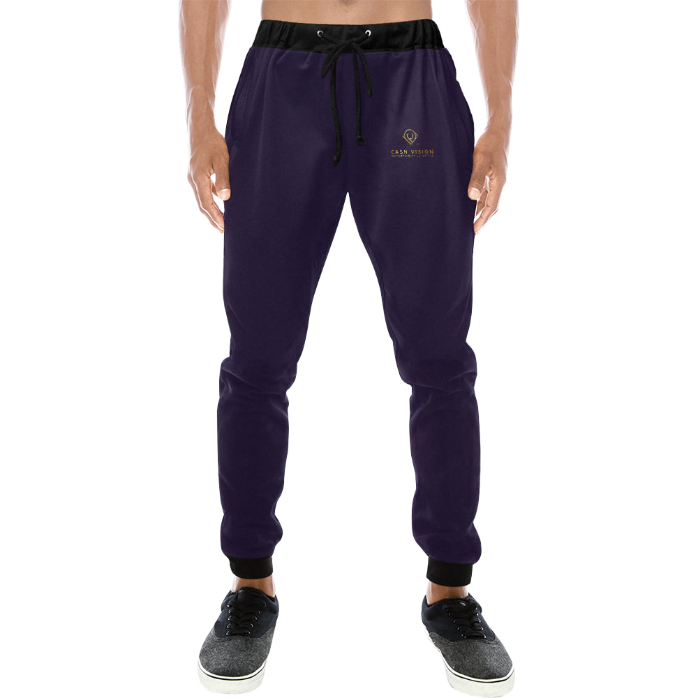 Cash Vision Sweatpants - Navy Blue