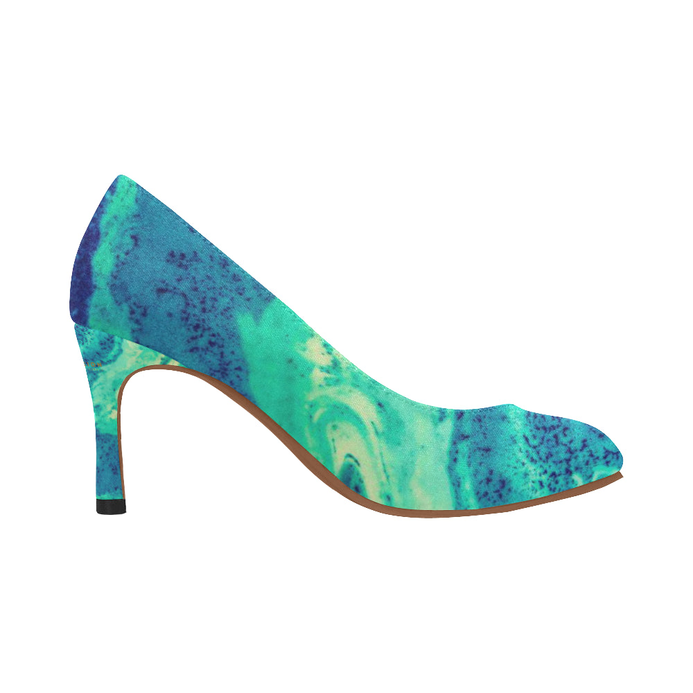 Cash Vision Ocean Magic High Heels - Blue