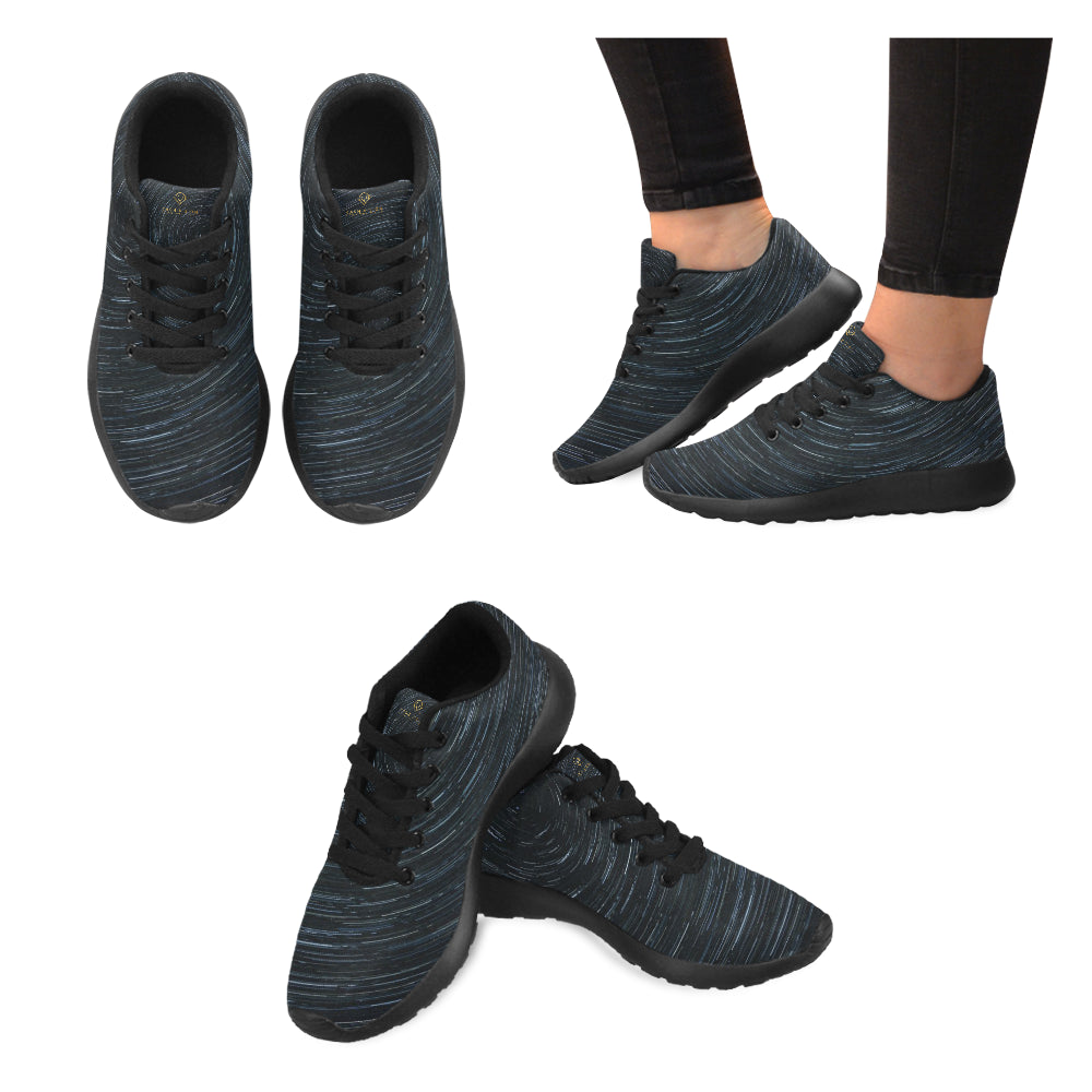 Cash Vision Spiral Wave Running Shoes - Black