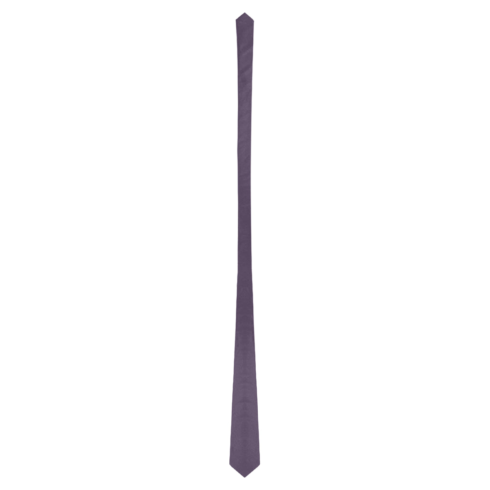 Cash Vision Classic Necktie - Grey in Purple Shade