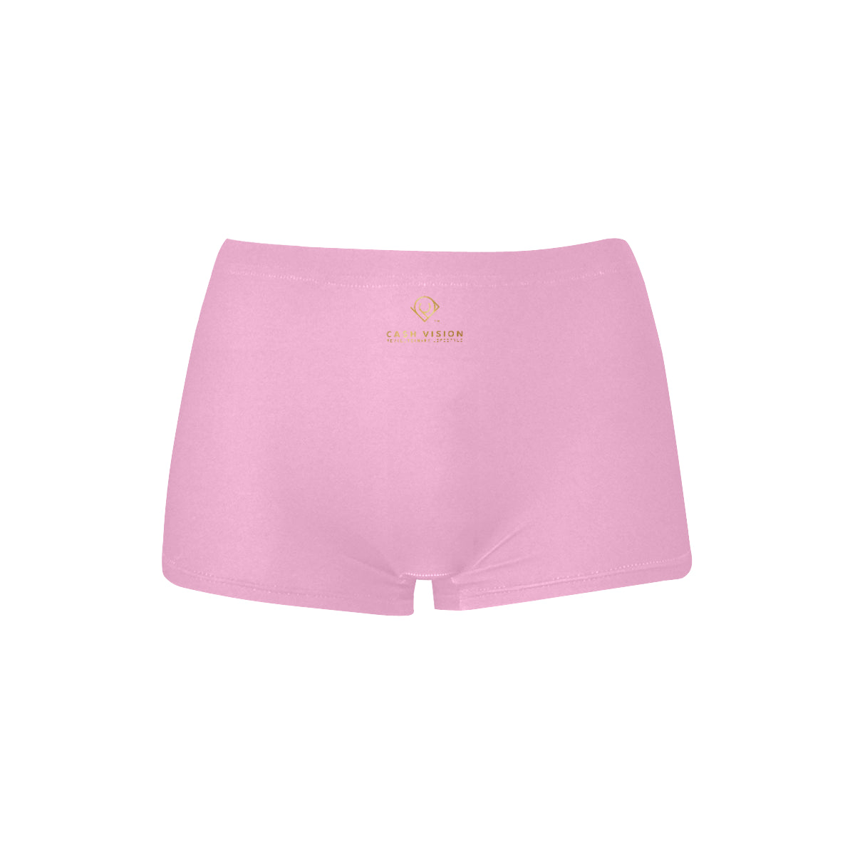 Cash Vision Boyshort Panties - Pastel Pink