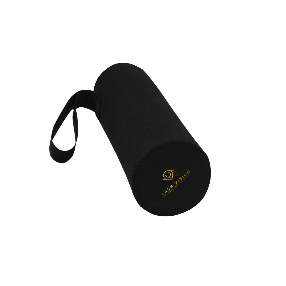 Cash Vision Large Neoprene Water Bottle Pouch - Black