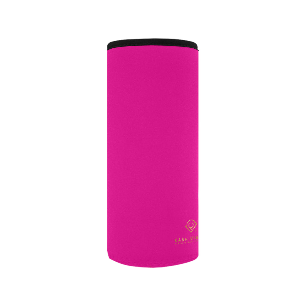 Cash Vision Medium Neoprene Water Bottle Pouch - Pink