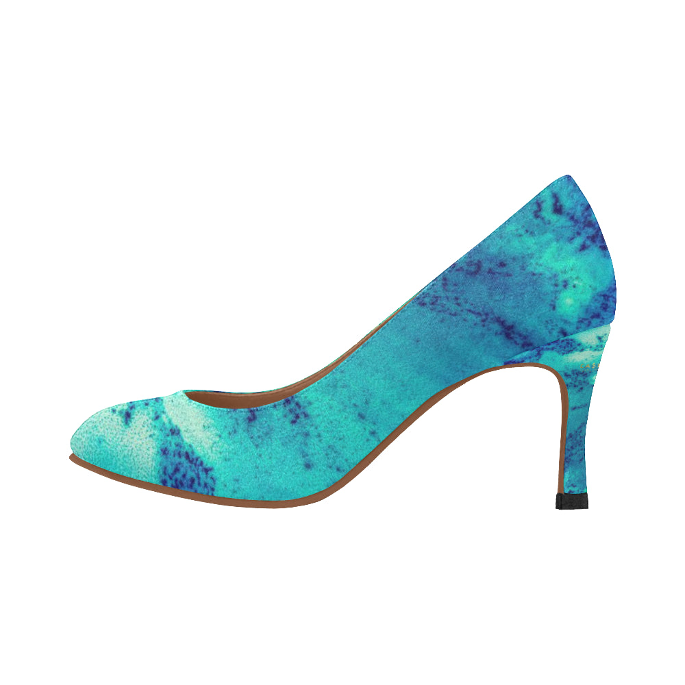 Cash Vision Ocean Magic High Heels - Blue