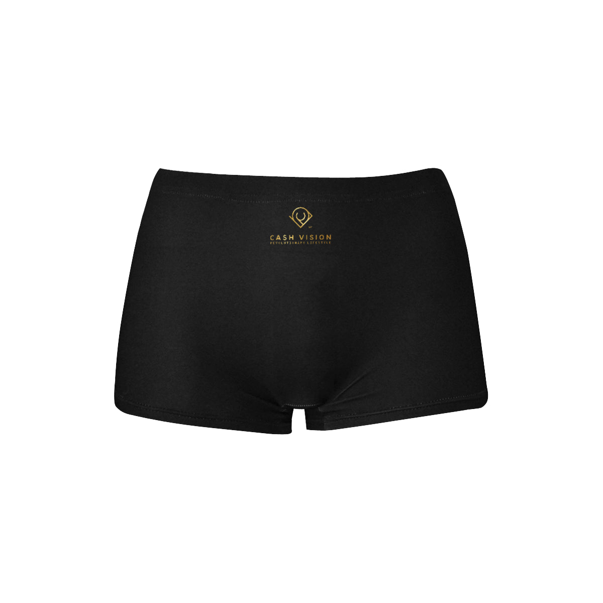 Cash Vision Boyshort Panties - Black