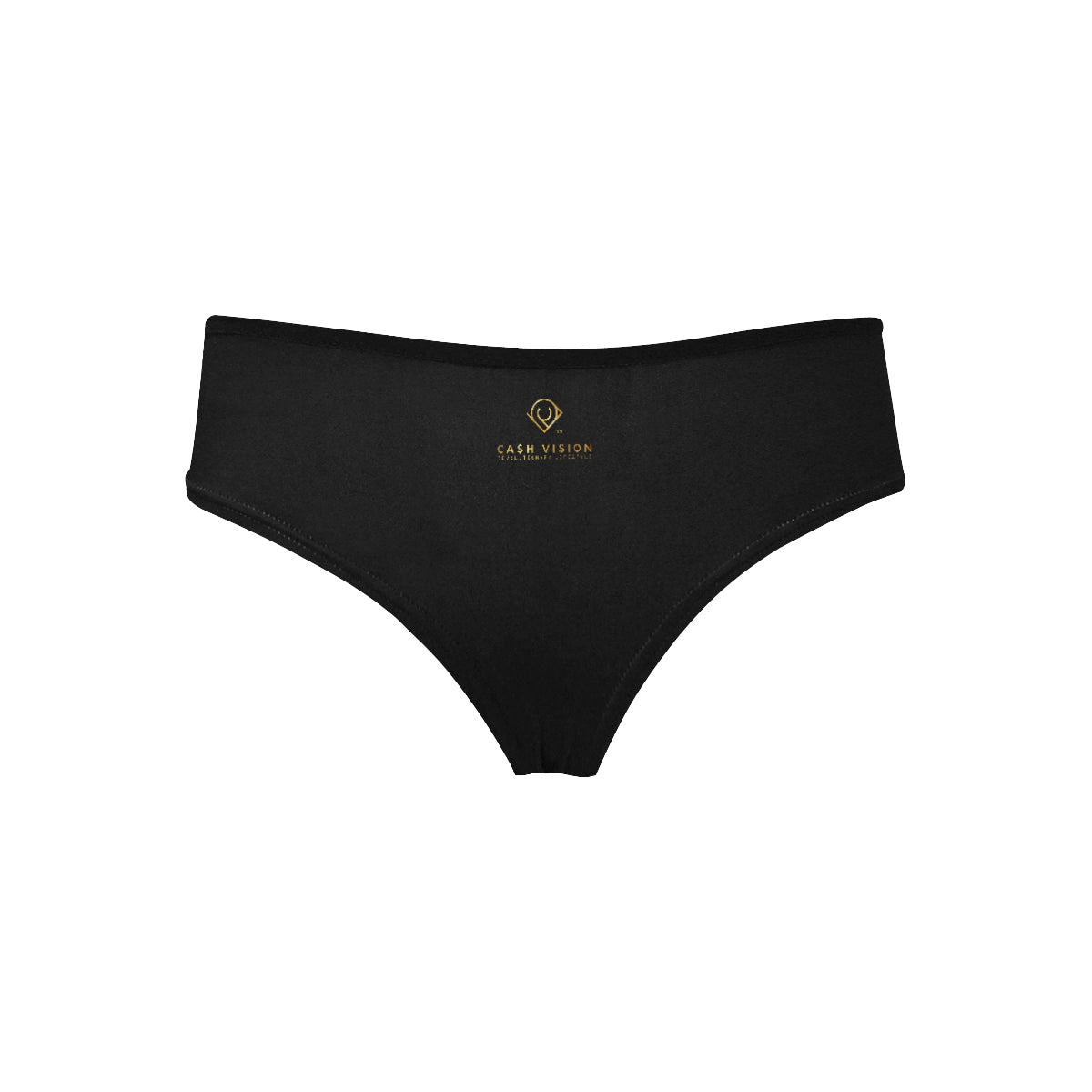 Cash Vision Hipster Panties - Black