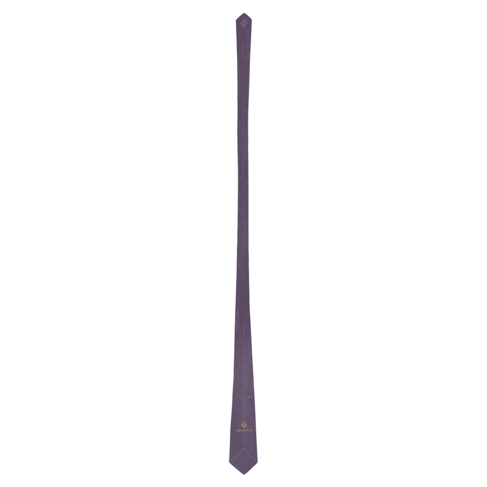 Cash Vision Classic Necktie - Grey in Purple Shade