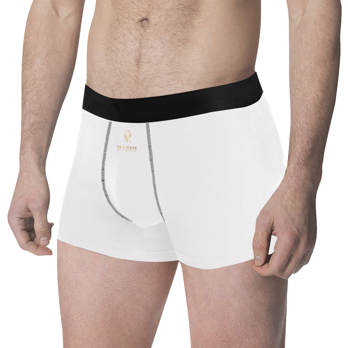 Cash Vision Classic Boxer - White Black