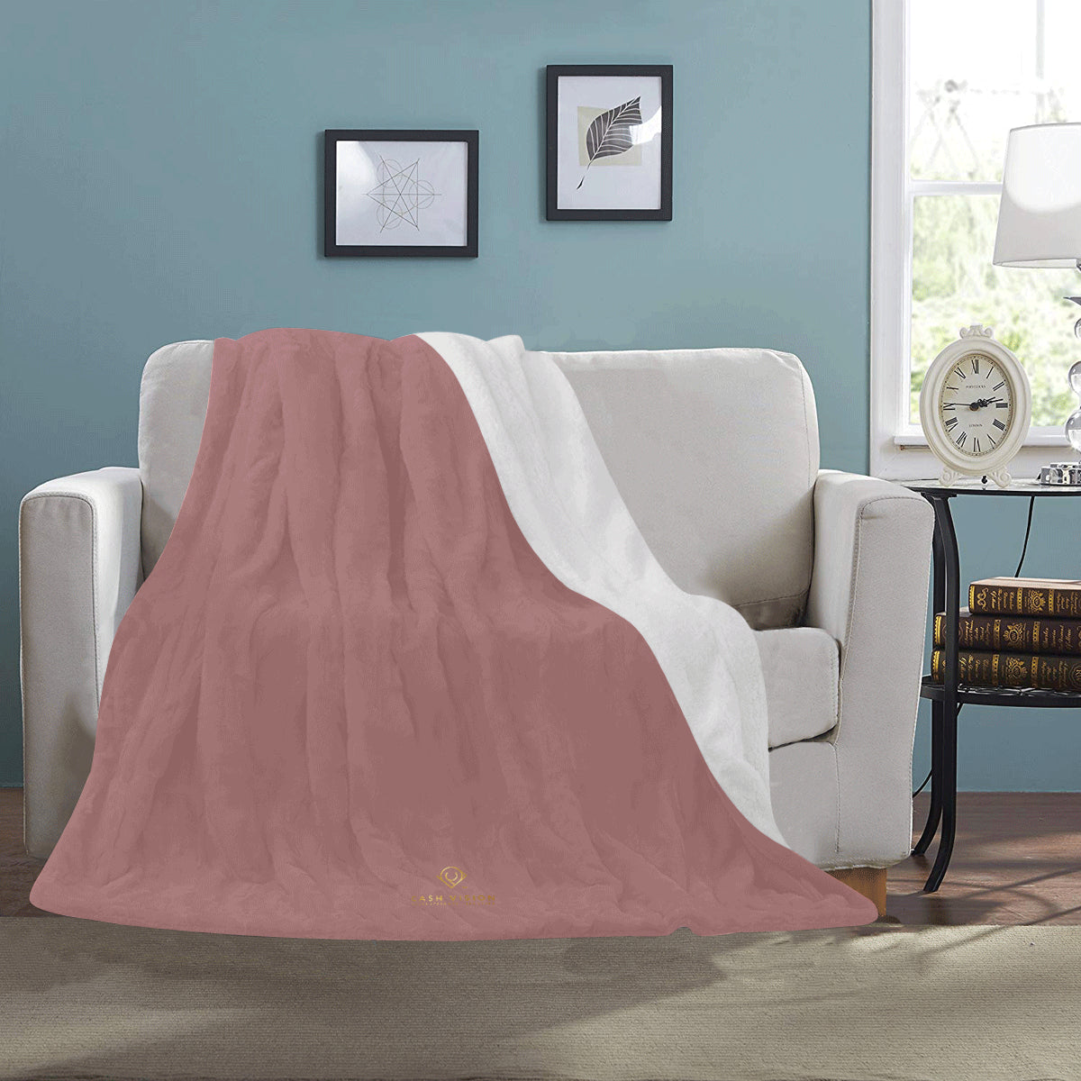 Cash Vision Ultra-Soft Blanket - Nude Red