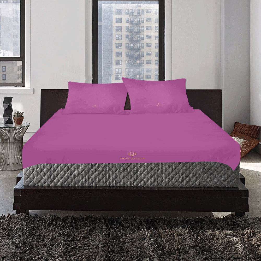 Cash Vision Bed Set - Hard Purple