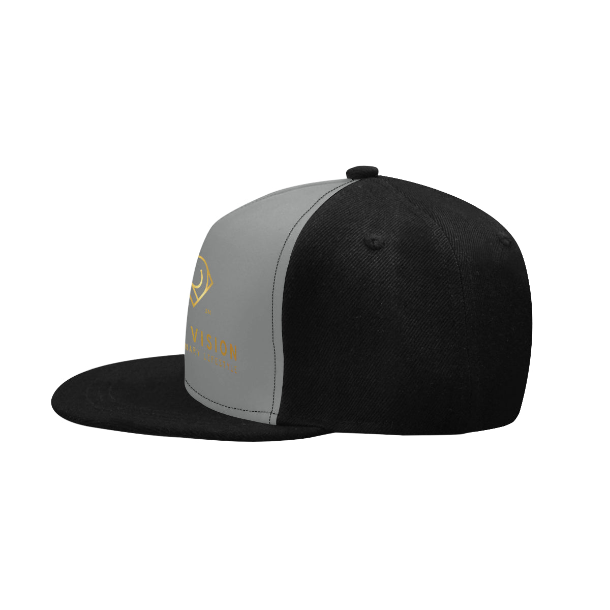Cash Vision Snapback Hat G - Black Grey