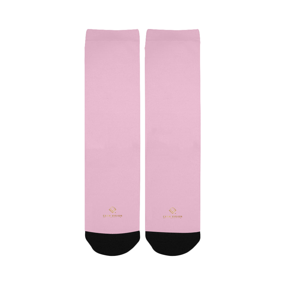 Cash Vision Socks - Soft Pink