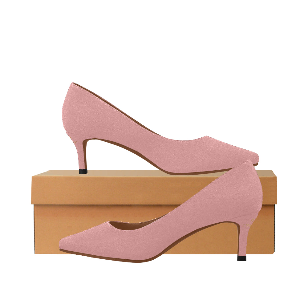 Cash Vision Low Heels - Pastel Pink