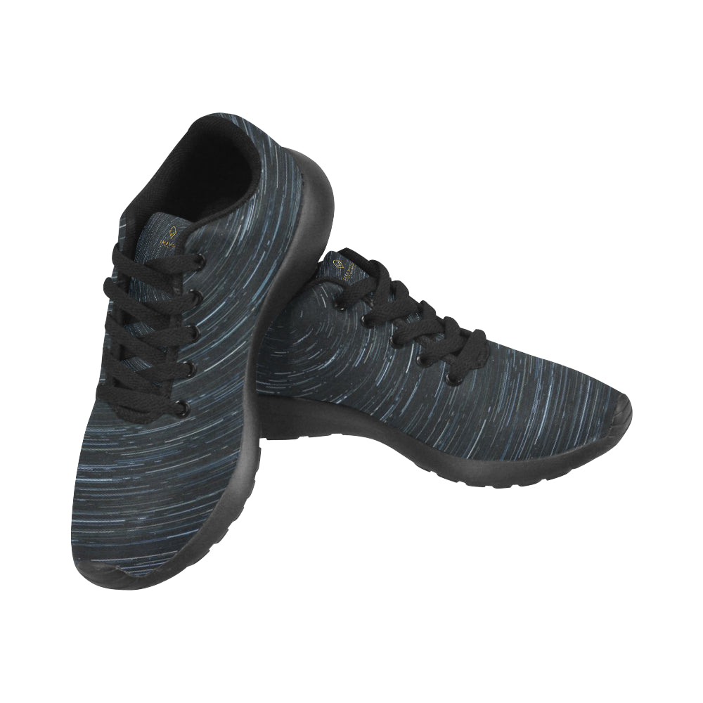Cash Vision Spiral Wave Running Shoes - Black
