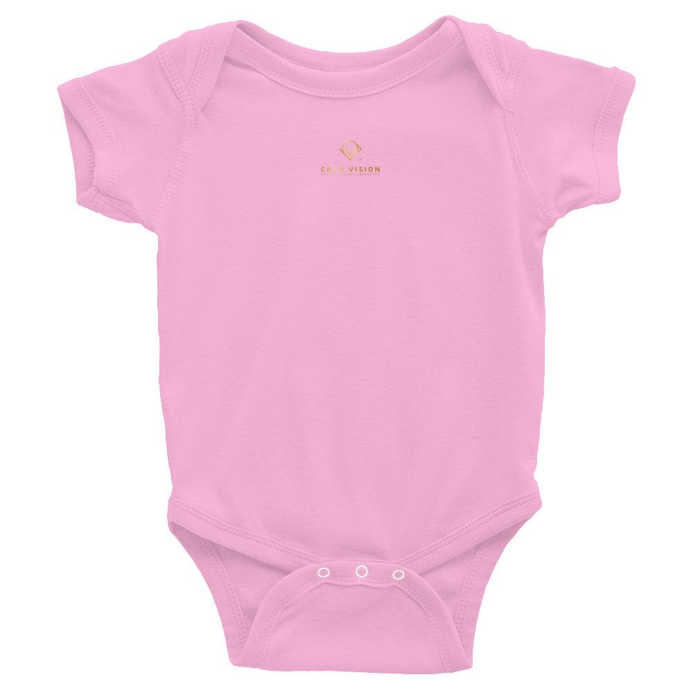 Cash Vision Baby Bodysuit - Pink
