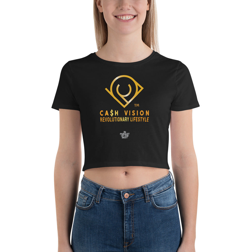 Cash Vision In Pursuit of The Best Crop Tee