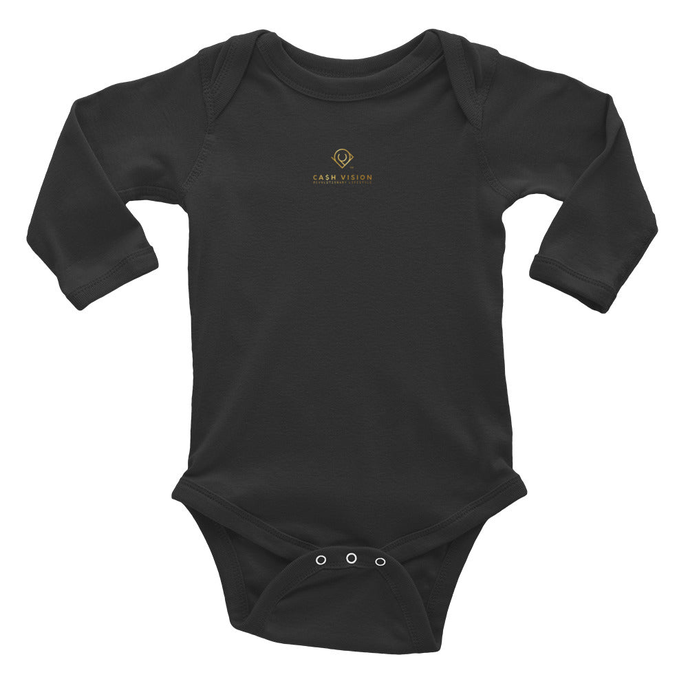 Cash Vision Baby Bodysuit - Black
