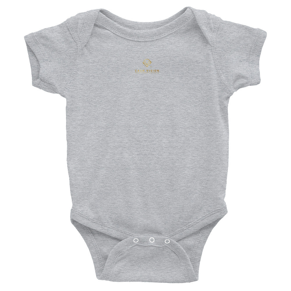 Cash Vision Baby Bodysuit - Grey