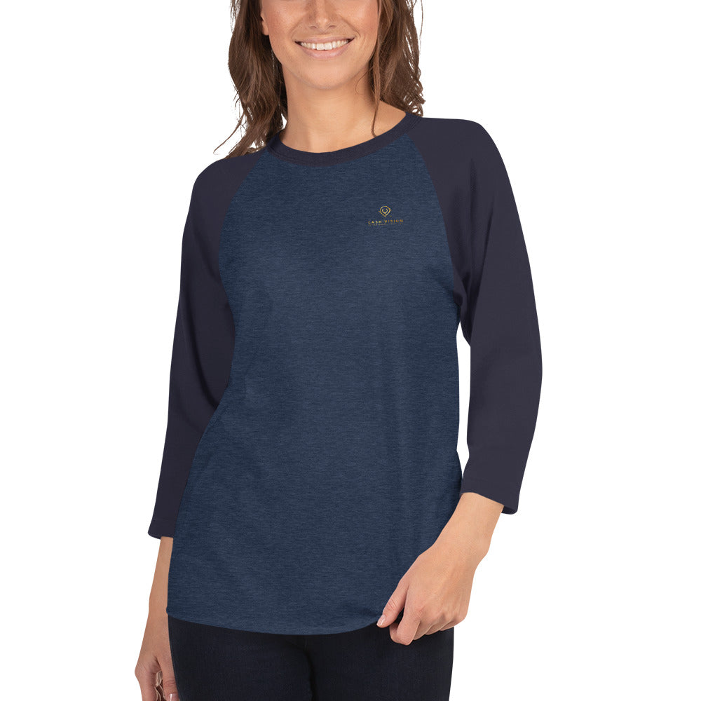 Cash Vision 3 quarter Raglan Tee
