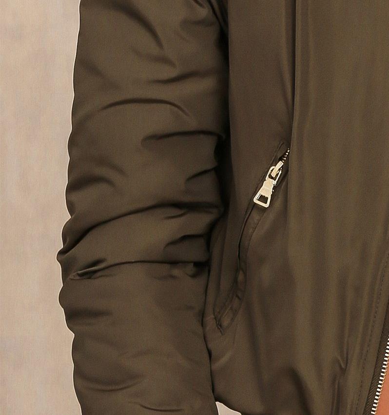 Live Today Bomber Jacket - Army Green