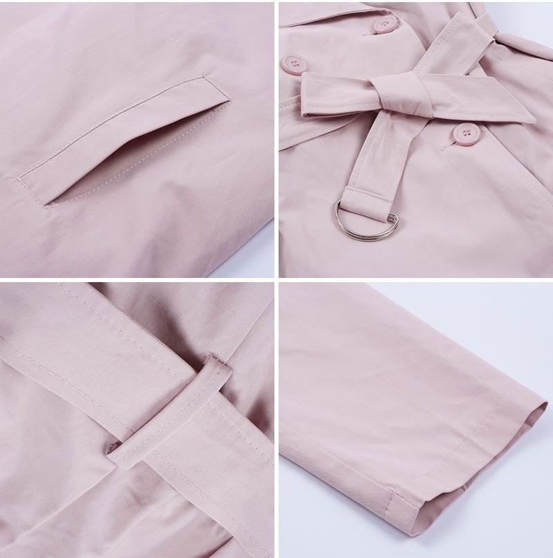 Feeling Right Trench Coat - Khaki