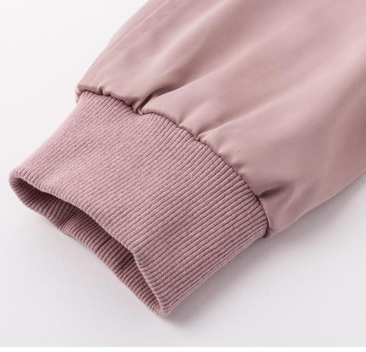 Little Pink Lies Satin Jacket - Pink