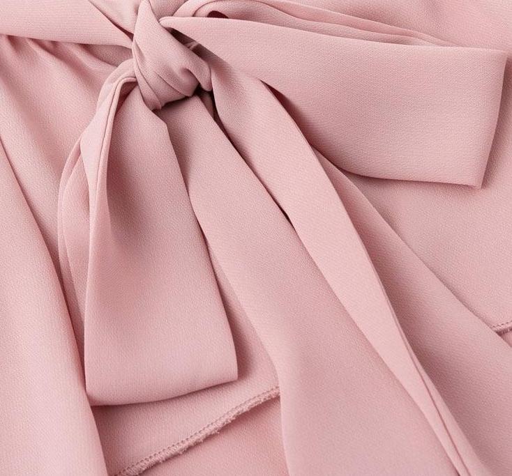 Timeless Ruffle Blouse - Nude Pink