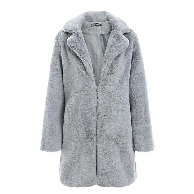 Gucci Girl Faux Fur Coat -