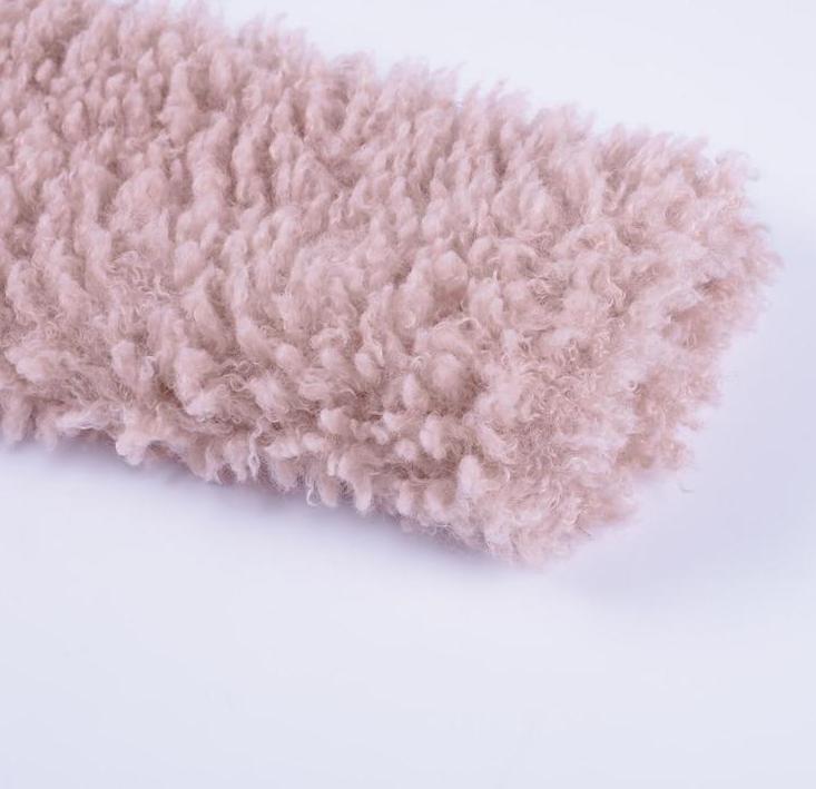 Sugar Candy Faux Fur Coat - Pink