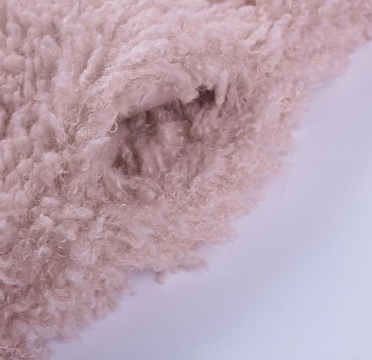 Sugar Candy Faux Fur Coat - Pink