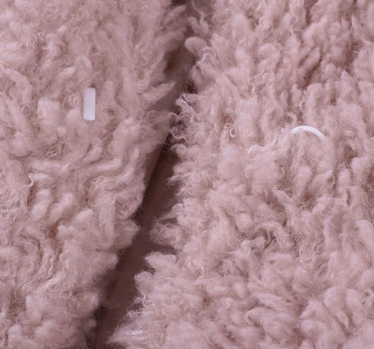 Sugar Candy Faux Fur Coat - Pink