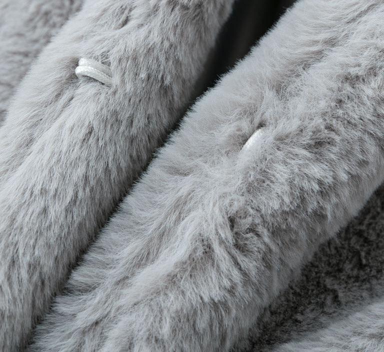 Gucci Girl Faux Fur Coat -