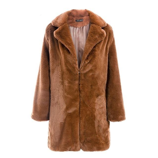 Gucci Girl Faux Fur Coat -