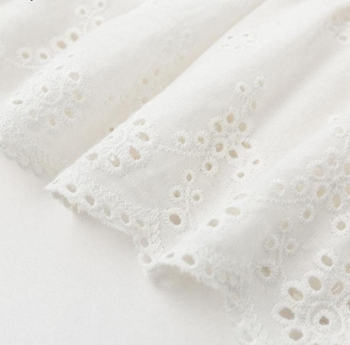 Forever 16 Embroidered Blouse - Soft Beige