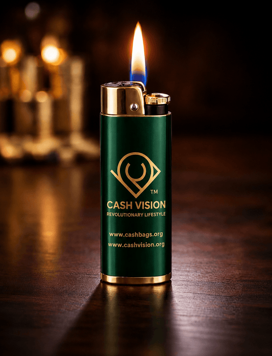 Cash Vision Luxury Engraved Lighter