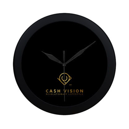 Cash Vision Wall Clock - Black