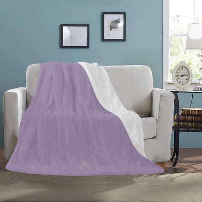 Cash Vision Ultra-Soft Blanket - Silver Purple