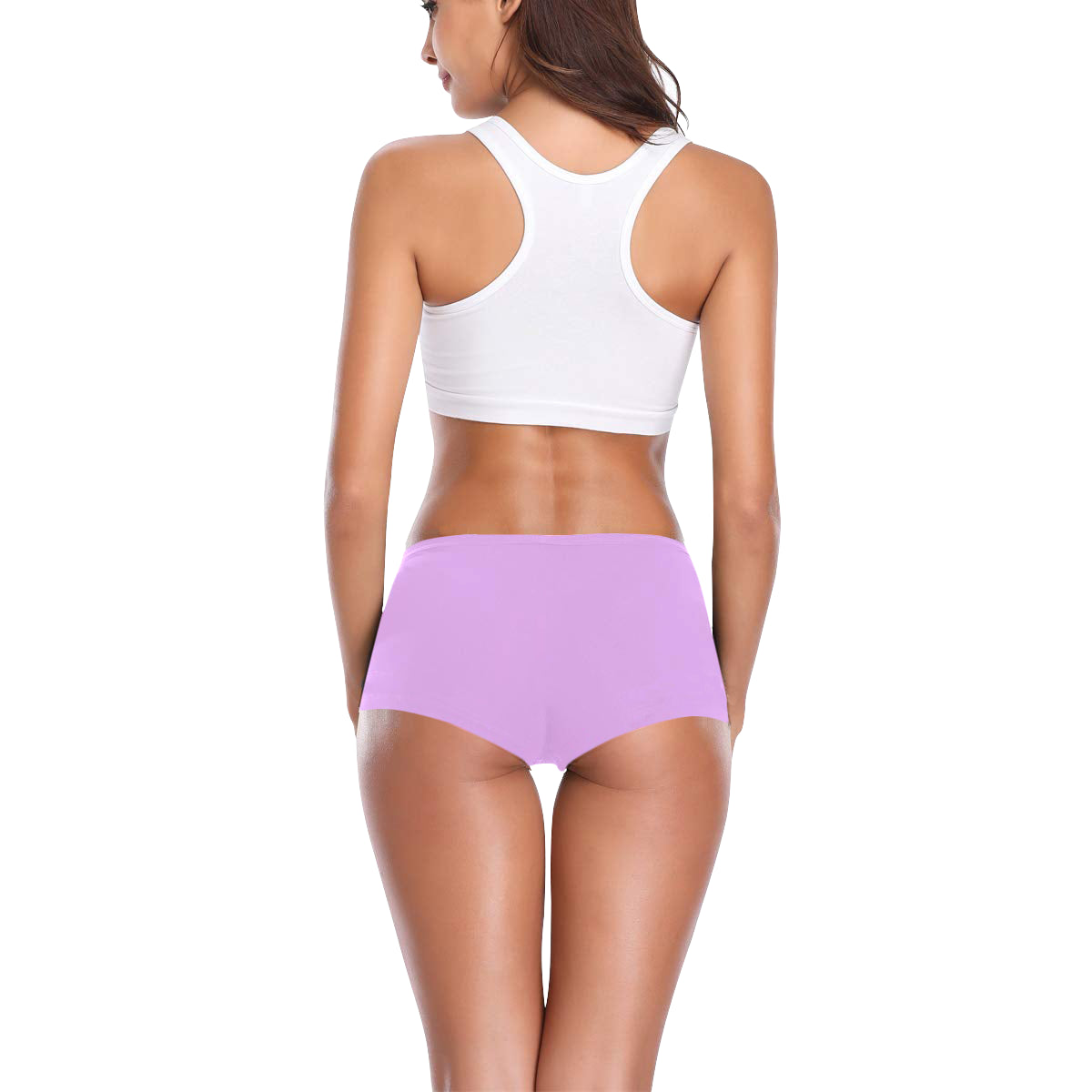 Cash Vision Boyshort Panties - Pastel Purple