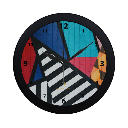 Cash Vision Graffiti Wall Clock