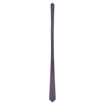 Cash Vision Classic Necktie - Grey in Purple Shade