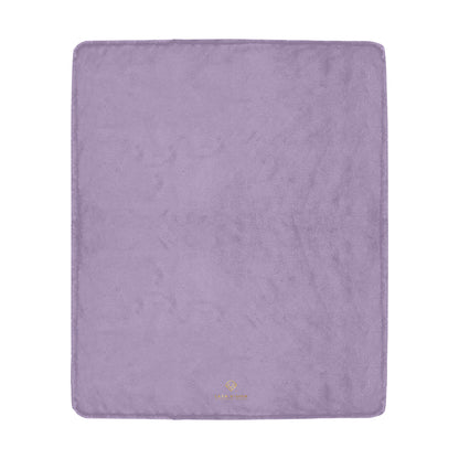 Cash Vision Ultra-Soft Blanket - Silver Purple