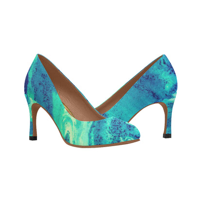 Cash Vision Ocean Magic High Heels - Blue
