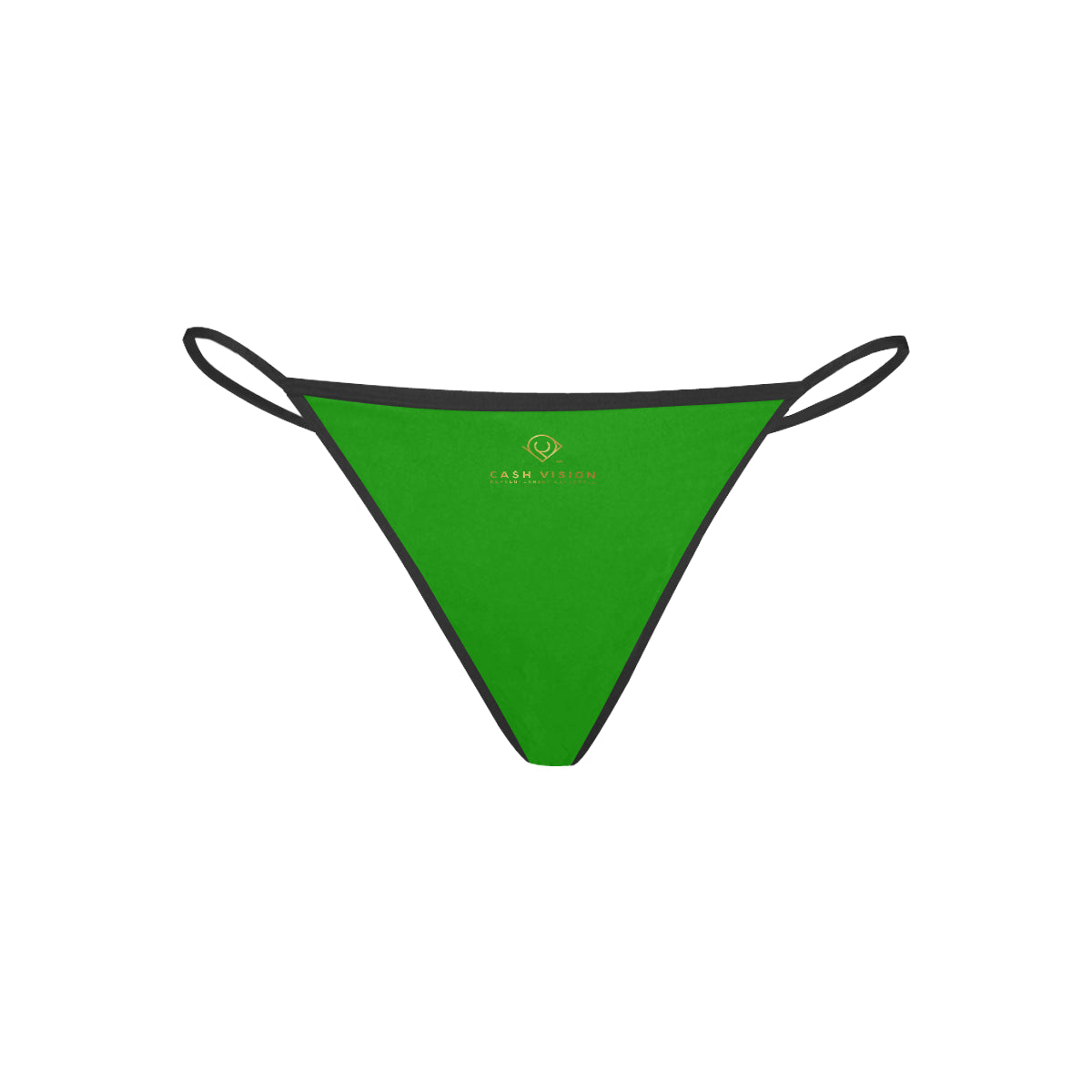 Cash Vision G-String Panties - Forest Green