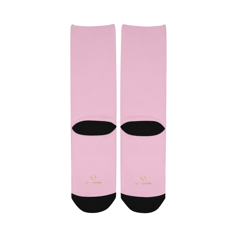 Cash Vision Socks - Soft Pink