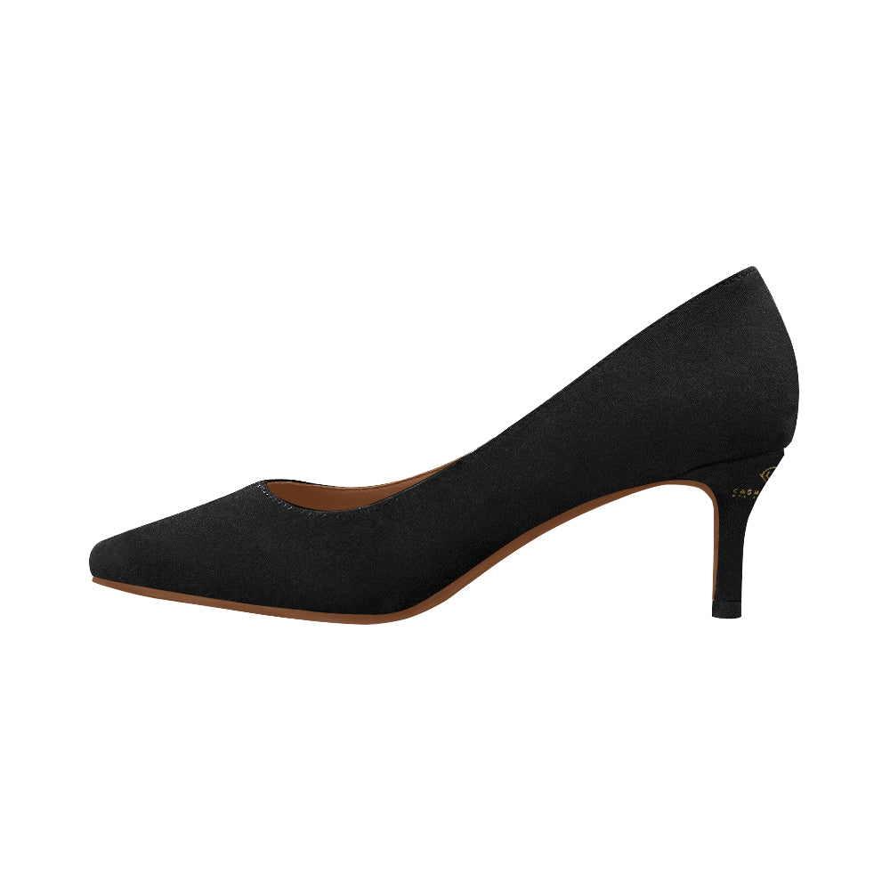 Cash Vision Low Heels - Black