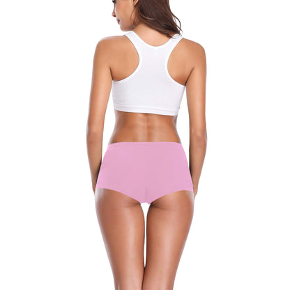 Cash Vision Boyshort Panties - Pastel Pink
