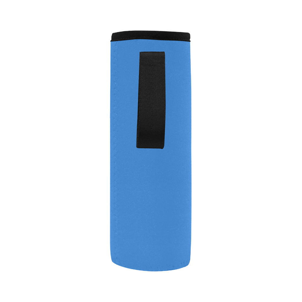 Cash Vision Large Neoprene Water Bottle Pouch - Blue