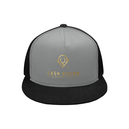 Cash Vision Snapback Hat G - Black Grey