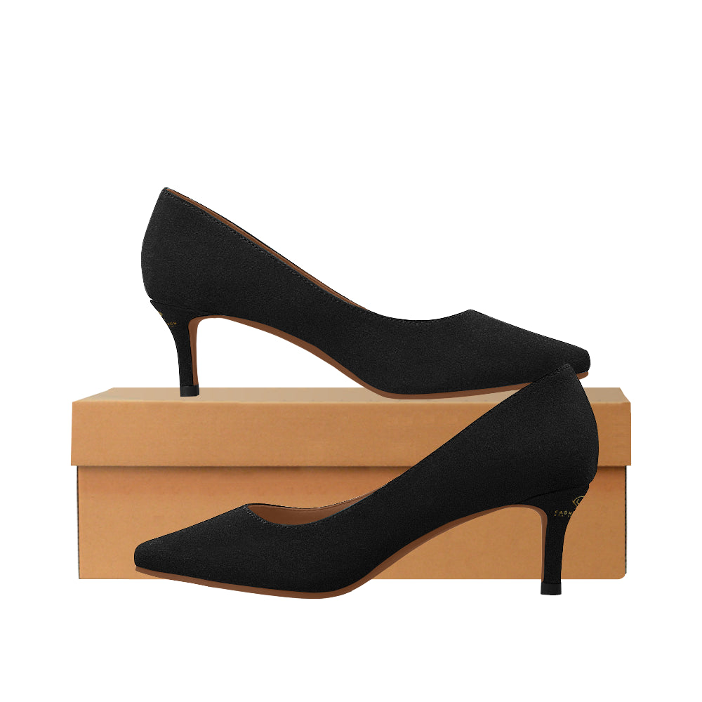 Cash Vision Low Heels - Black